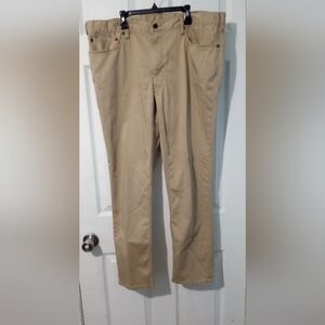 Ralph Lauren Tan Chinos Classic Cotton-Blend